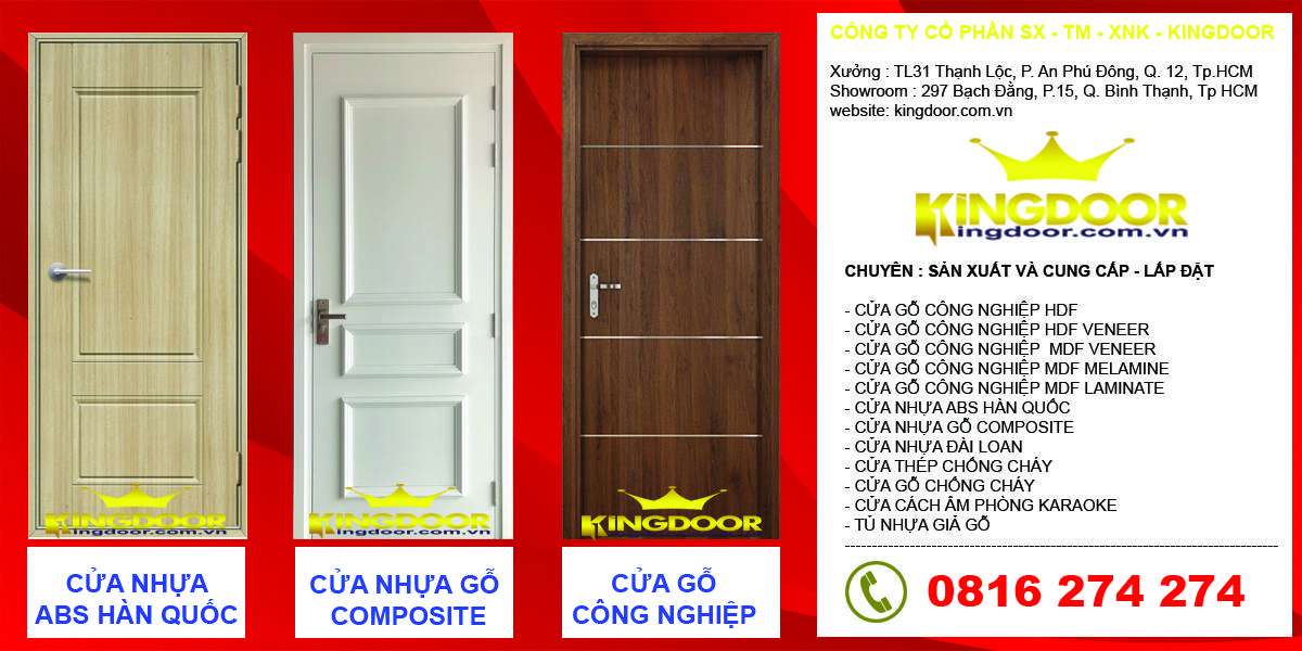 Mẫu cửa nhựa composite