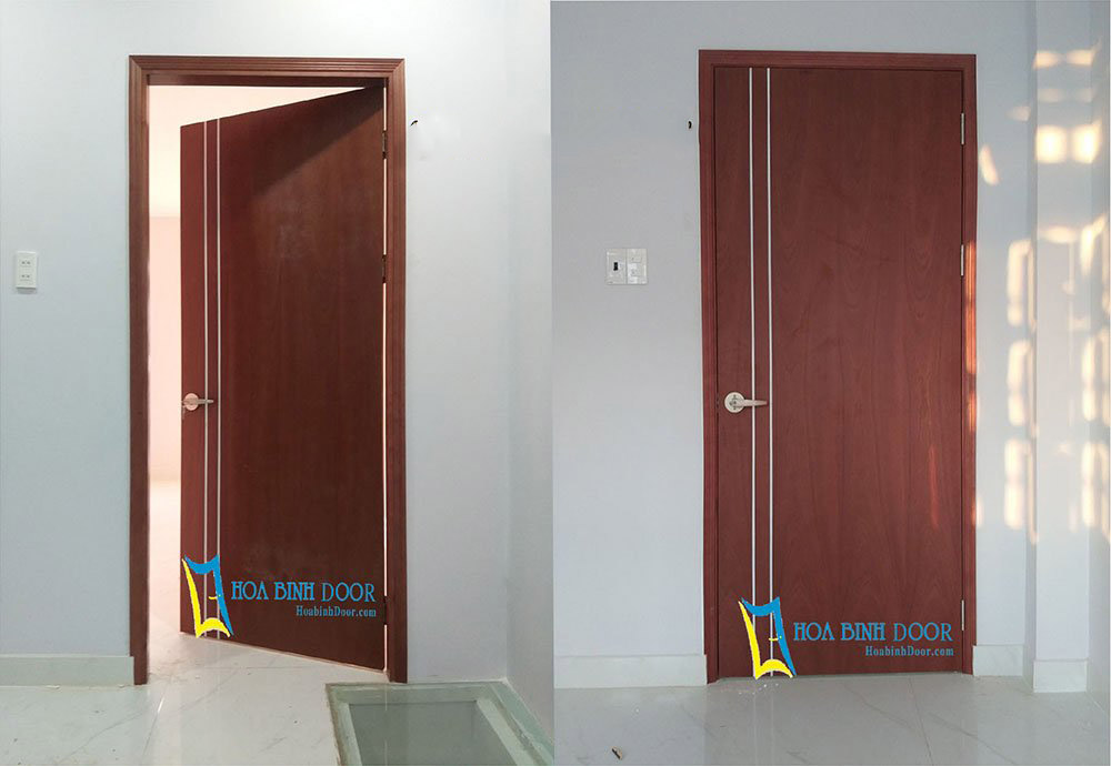 Nội, ngoại thất: Cửa gỗ công nghiệp MDF Melamine tại Củ Chi Cuamelamine