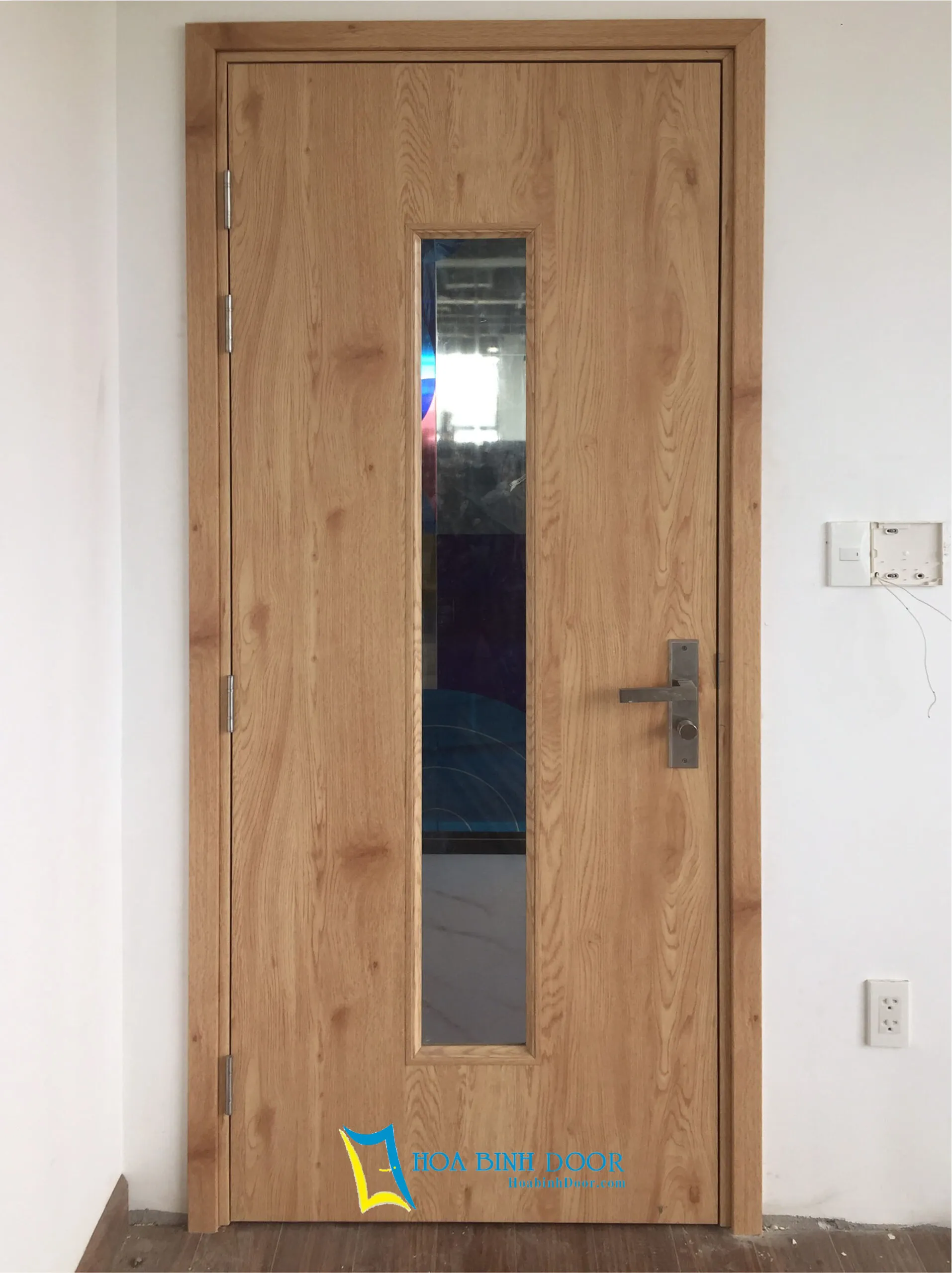 Mẫu cửa nhựa giả gỗ composite