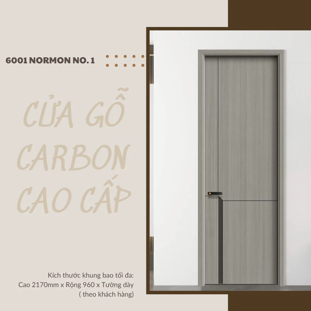 Báo giá cửa gỗ Carbon