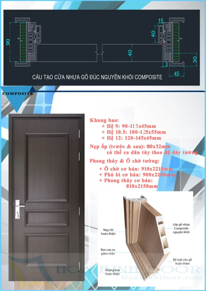 Báo Giá Cửa Nhựa Composite tại Thủ Đức | Cửa Nhựa Giá Rẻ