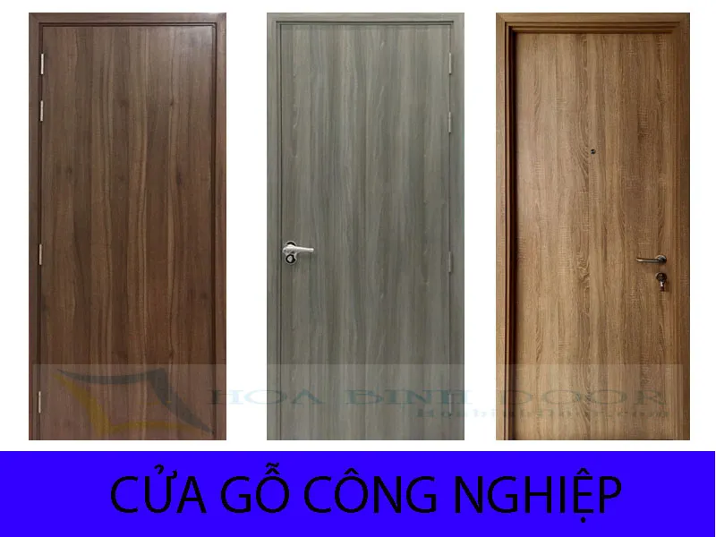 báng giá cửa gỗ công nghiệp mới nhất