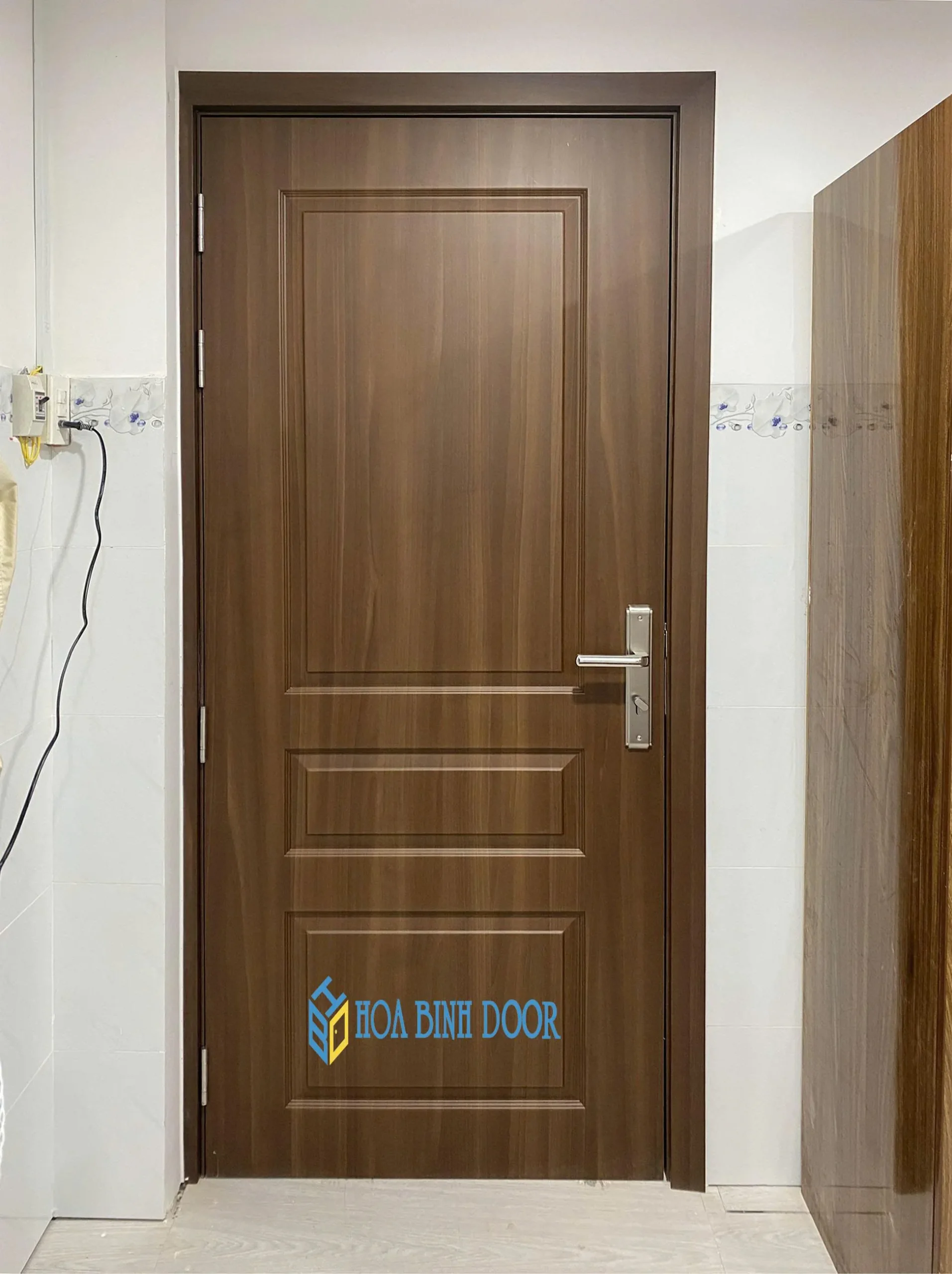 Mẫu cửa nhựa ABS Hàn Quốc dập pano cổ điển