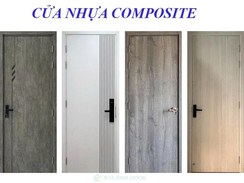 Các mẫu cửa nhựa giả gỗ composite bán chạy tại phường An Đông